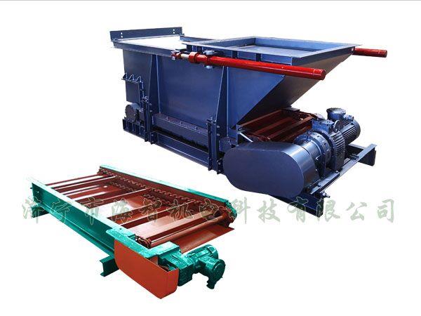 鏈板式給料機包括電控系統(tǒng)，電控系統(tǒng)包括就地控制系統(tǒng)和/或遠程控制系統(tǒng)